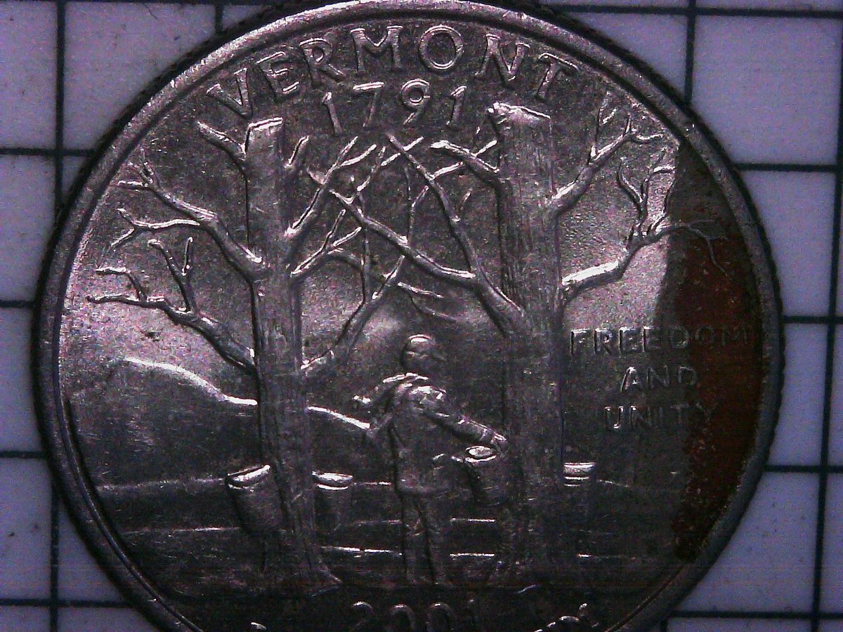 Vermont-State-Quarter-Missing-Clad?