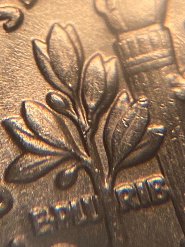 1981---D---Dime---FB---W/-Extra-Vein-On-Leaf