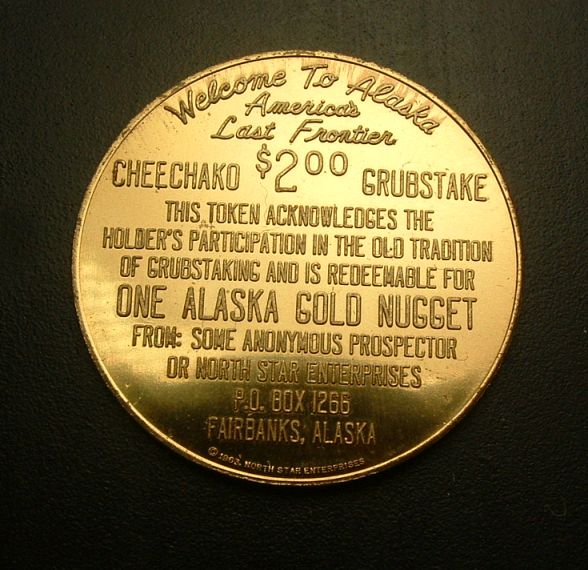 Alaska-Token-1963:-Good-For-One-Gold-Nugget