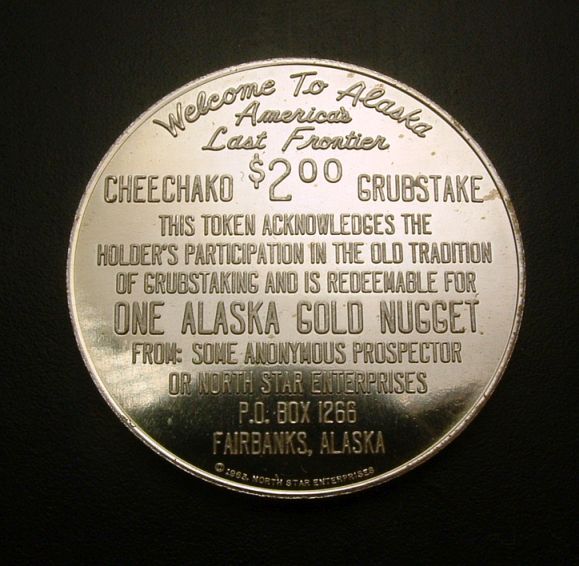 Alaska-Token-1963:-Good-For-One-Gold-Nugget