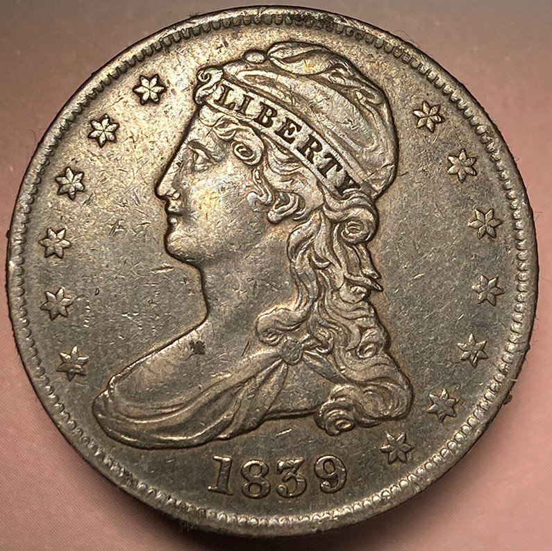 1839-Half-Dollar-From-My-Youth---Grading-Please