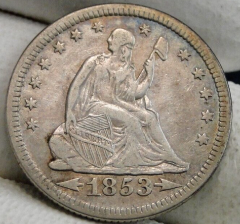 1853-Arrows-And-Rays-Quarters---Two-For-Comparison-And-Comments