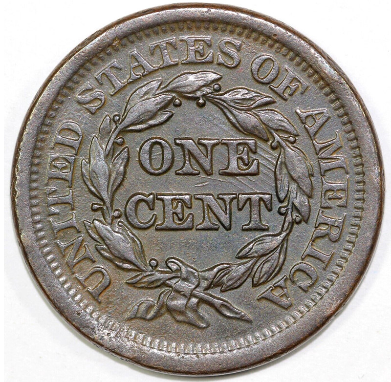 1851-Coronet-Large-Cent---N19-R3