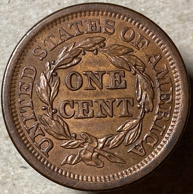 One-More-Braided-Hair-Cent---1853-N12---Opinions-And-Grade-Please