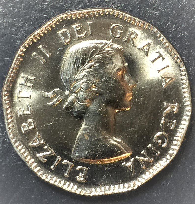 1953-Canadian-Nickel-NSF-And-Either-Far-Or-Near-Leaf?