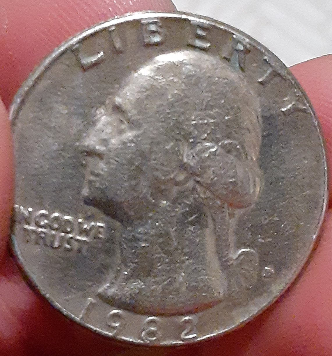 Possible-1982-D-Quarter-Missing-Clad-Layer