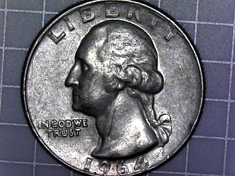 1964-D-Quarter-Repunched-Mint-Mark-RPM-Not-In-Wexler's-RPM-Listing