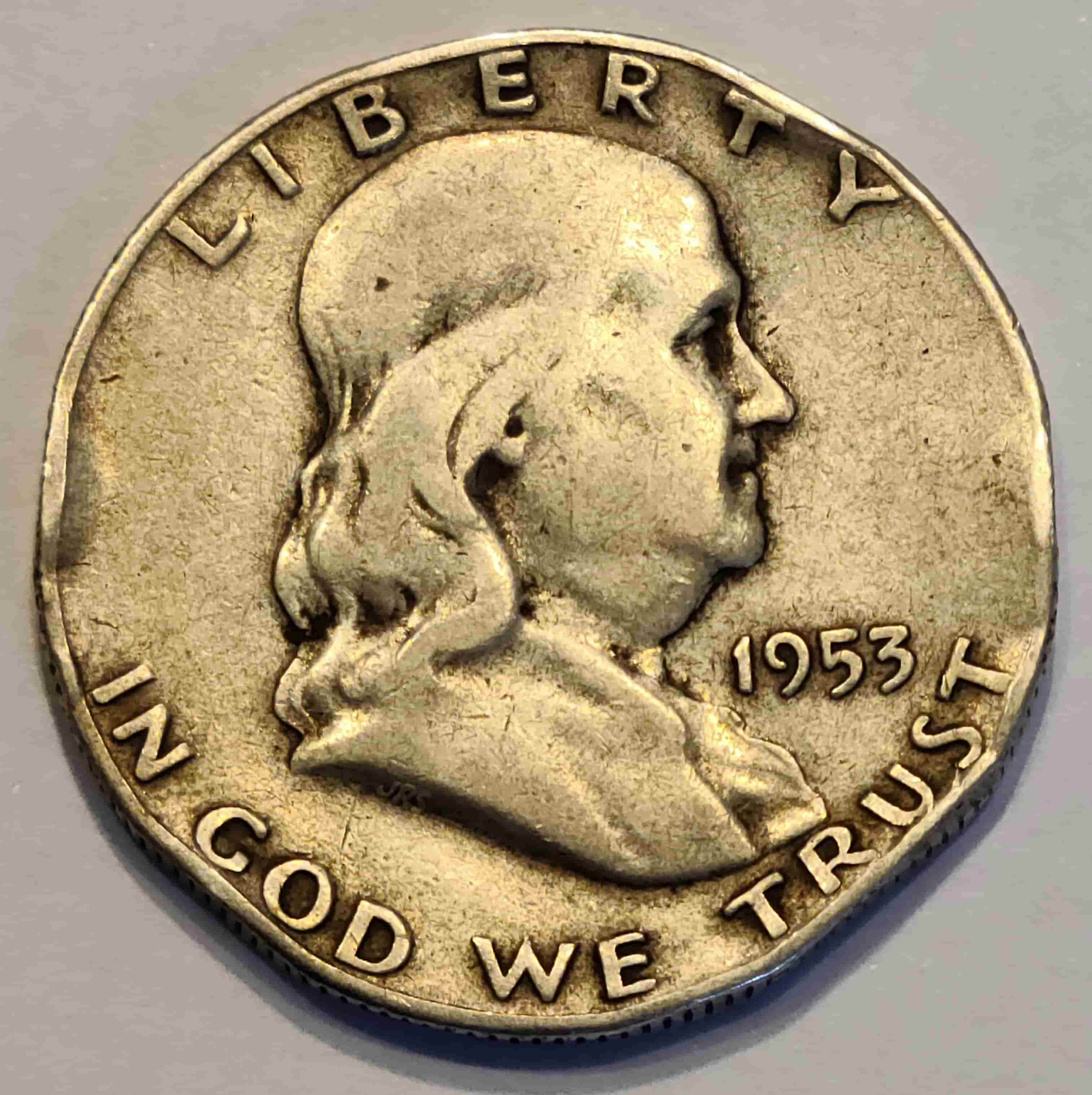 1953-S-Franklin-Half-Dollar:-FS-401-Bugs-Bunny