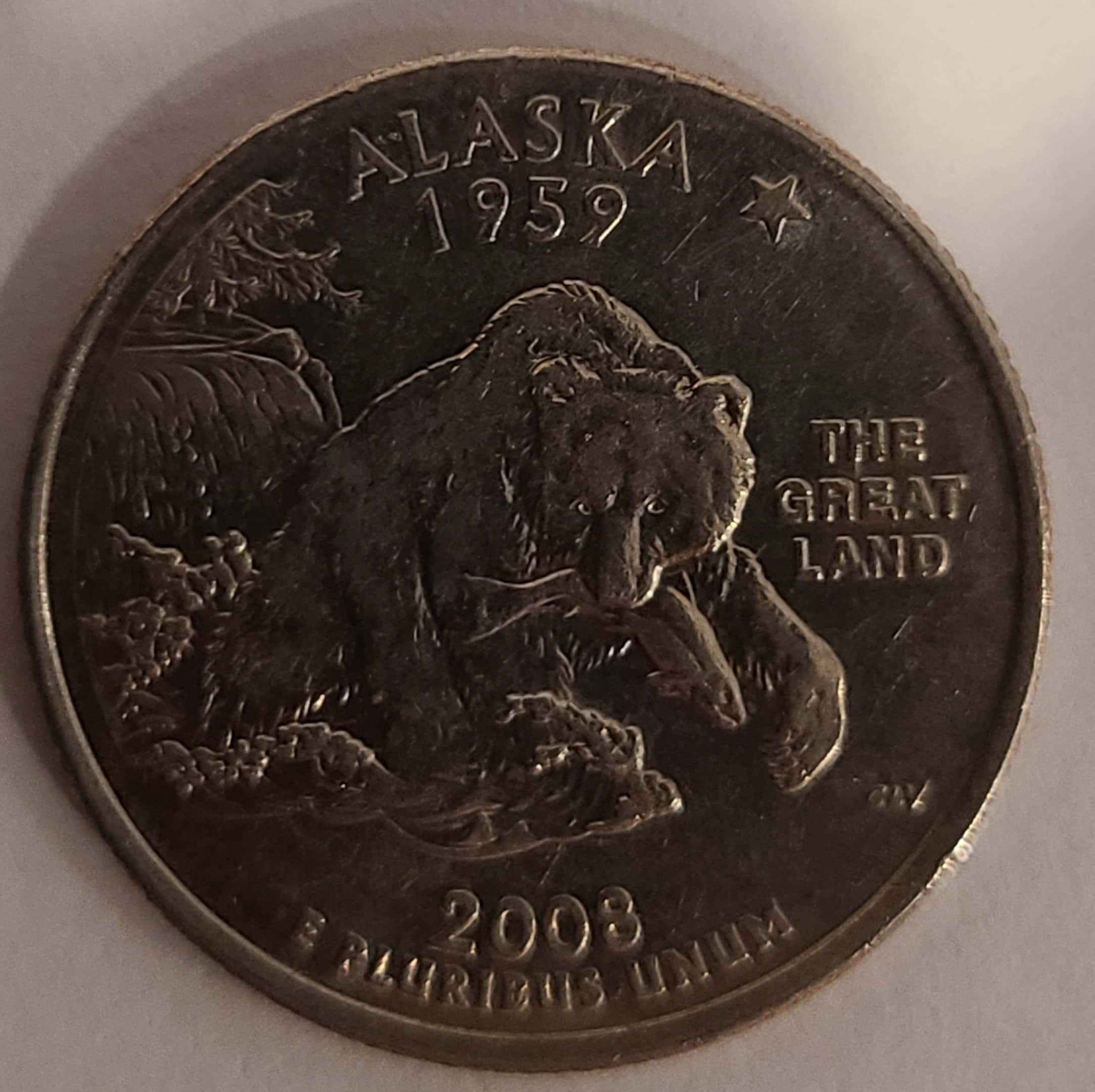 2008-P-Alaska-Quarter---Is-This-An-Extra-Claw-On-Reverse-Or-A-Die-Chip?