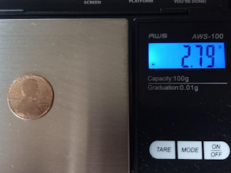 1977-D-Lincoln-Memorial-Cent-That-Weights-2.79-And-Is-Smaller-Than-The-Regular-Penny
