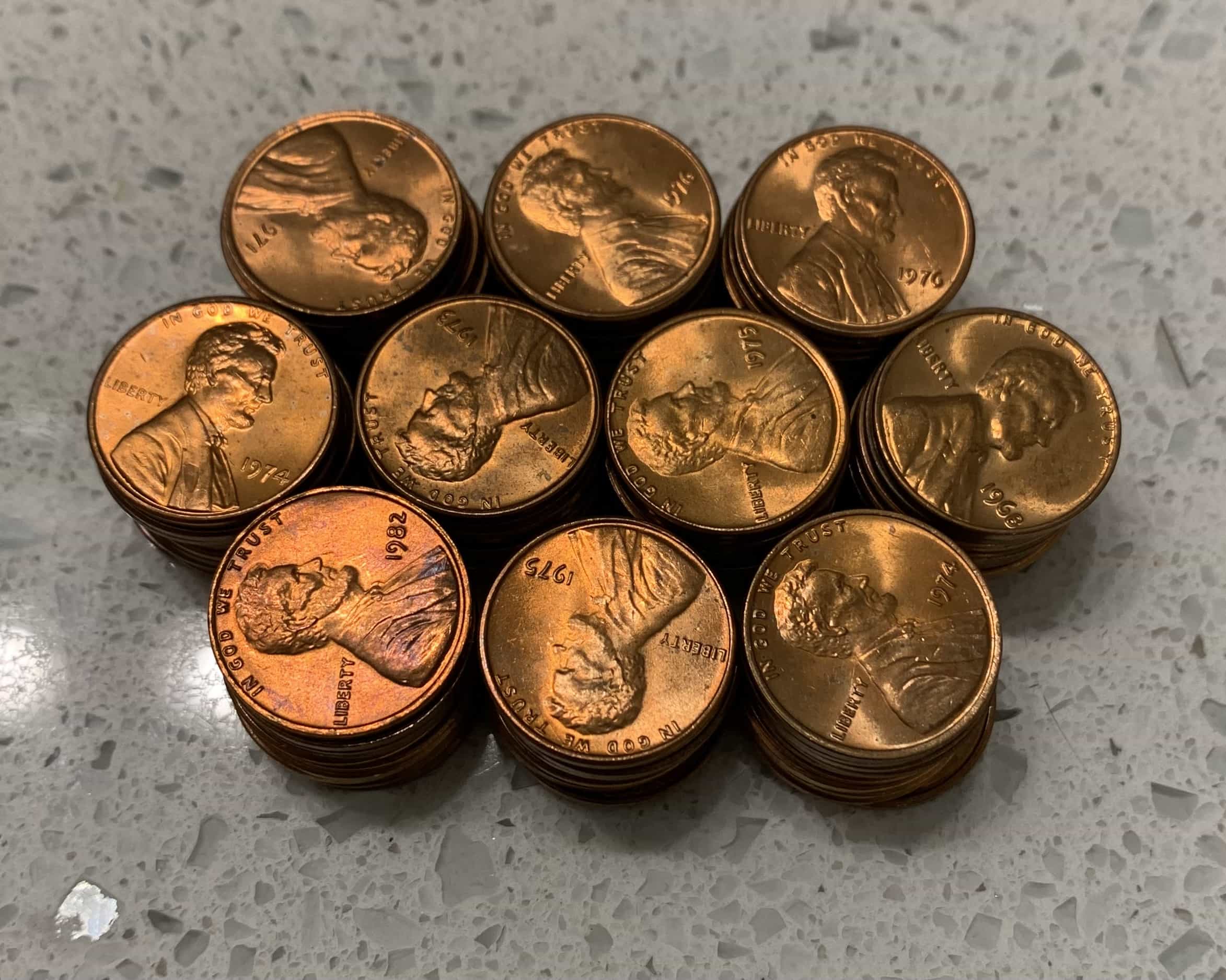 Brandon's-Penny-Hunts-|-Coin-Roll-Hunting-Finds