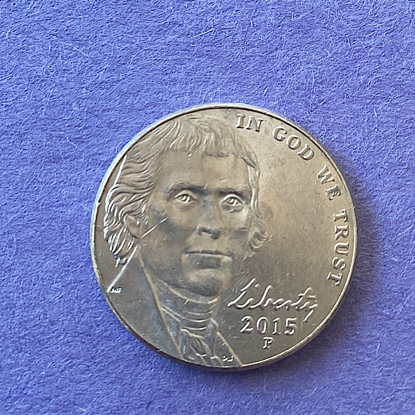 2015-P-Jefferson-Nickel-With-Die-Chip-By-Felix-Schlag-Initials.