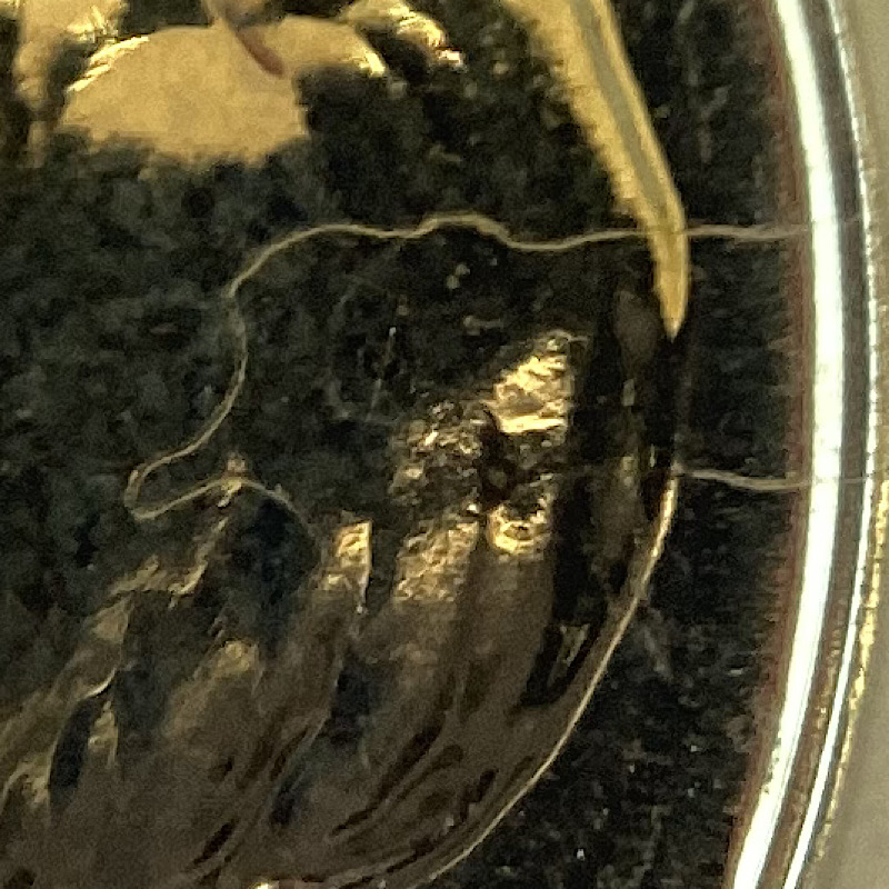 1987-D-Lincoln-Penny-Nice-Color.-Item-Stuck-To-Steps-On-Reverse