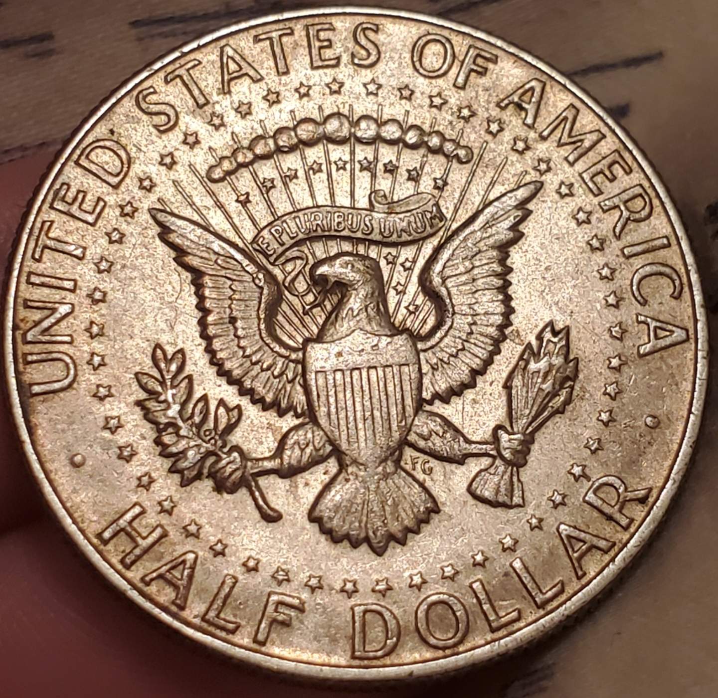 1968-D-Half-Dollar,-Reverse-Side-Letter-Doubling?