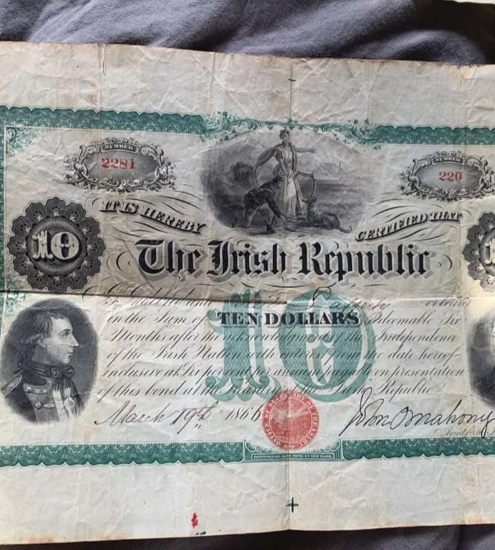 $10-Fenian-Note-1866