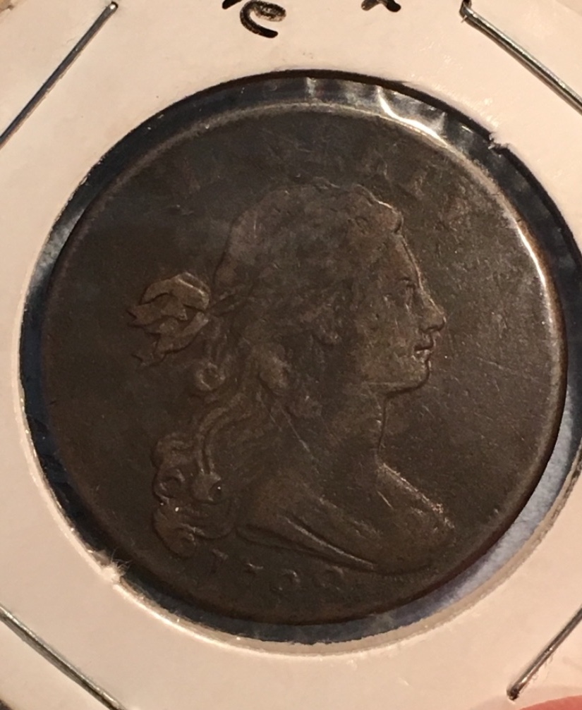 1798-Draped-Bust-Cent-Type-2-For-Grading