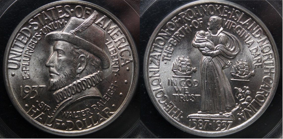 Commems-Collection-Classic:-1937-Roanoke-Colony-Memorial---Origin-Story