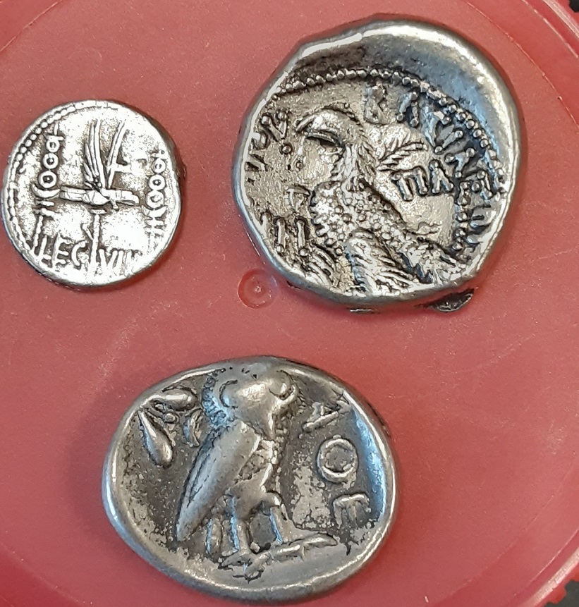Confirmation-Of-Three-Repro/Copy-Ancient-Coins