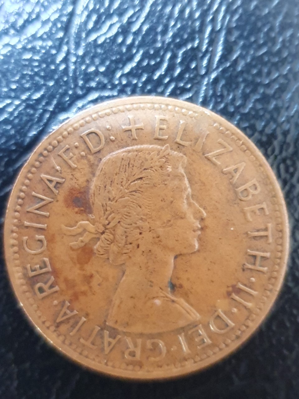 Australia-Penny,-1964-Kg-Possible-Mint-Error.