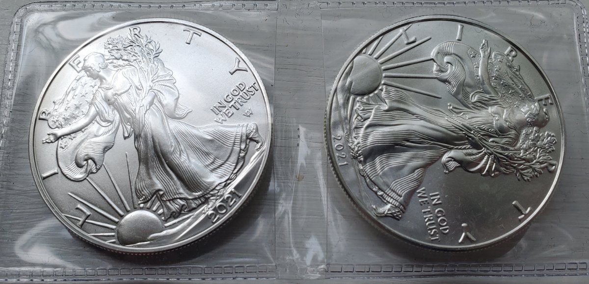 New-2021-Silver-Eagles-And-Type-2