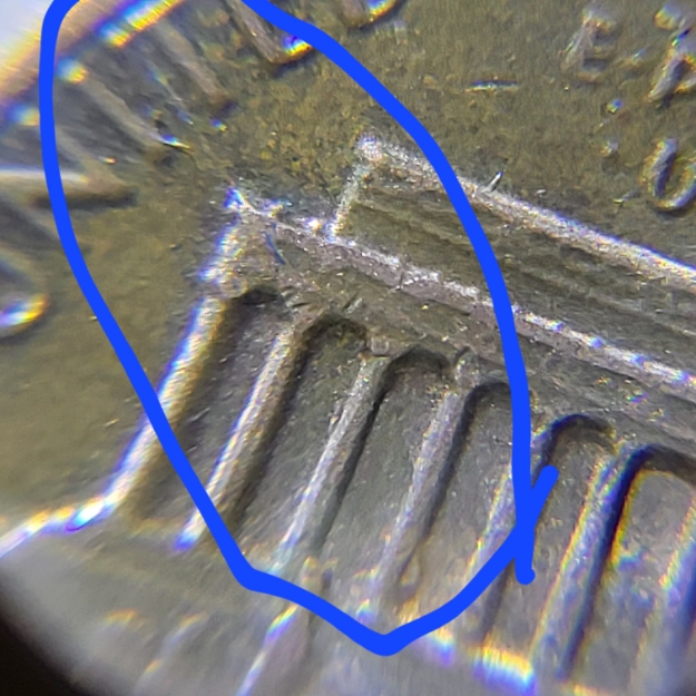 1983-Lincoln-Cent--No-Mint--Die-Break