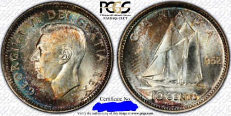 You-Vs-PCGS---1952-10-Cent-Canada