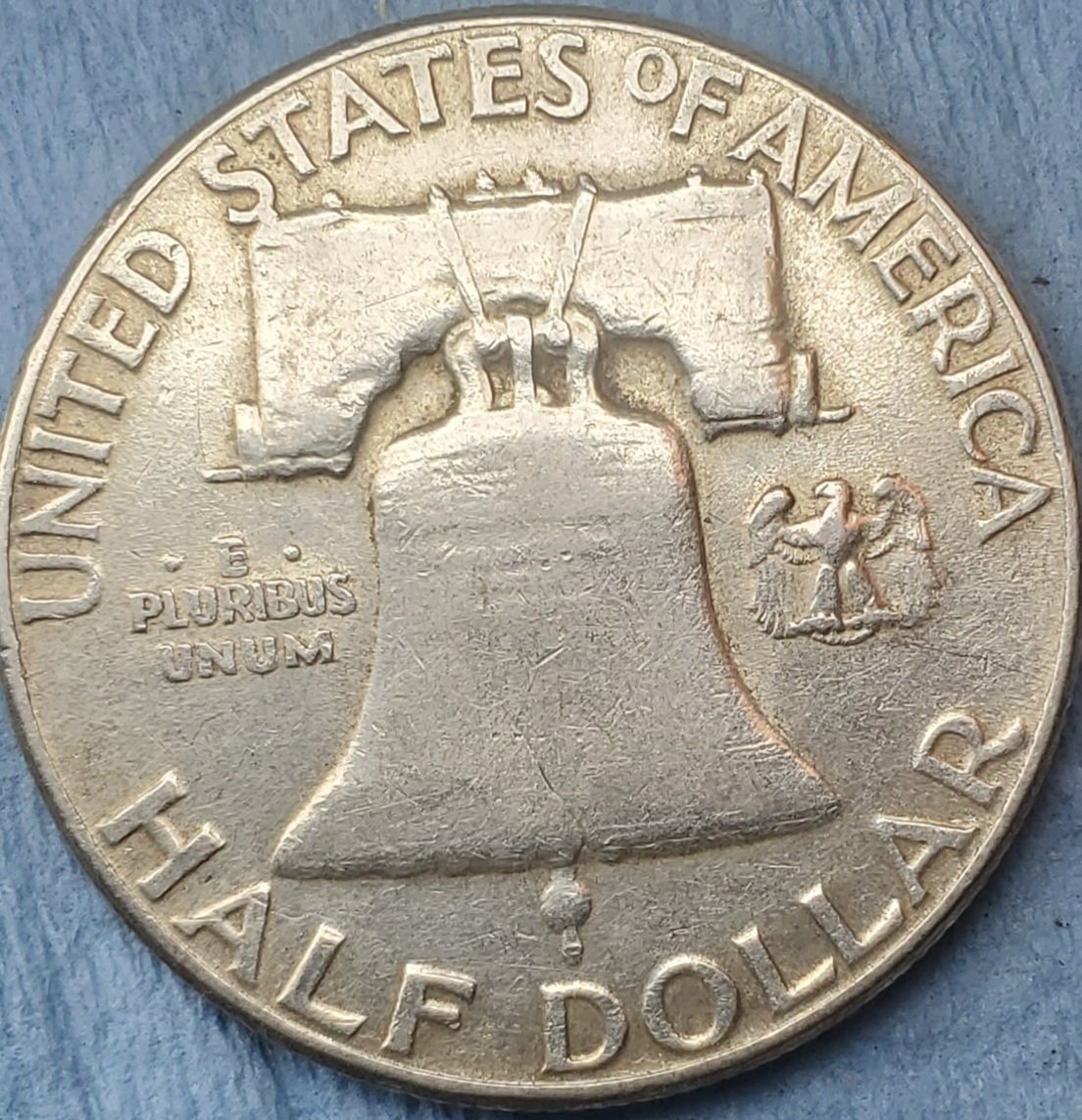 1951-P-Franklin-Half-Dollar-For-Grading