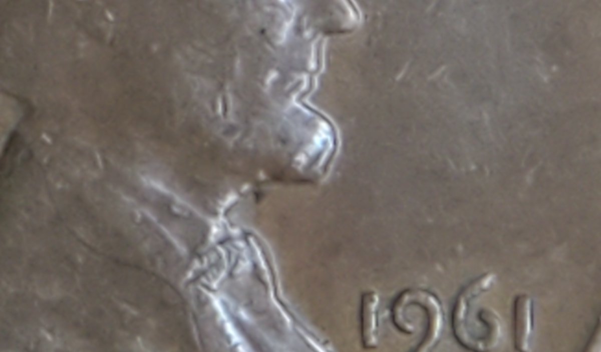 1961-D-Lincoln-Memorial-Cent,-Extra-Strip-Running-Down-East-Side-Of-Bust?
