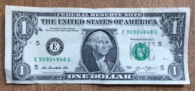 US-One-Dollar-Bill-2013,-Thoughts-On-Serial-Number-Please?