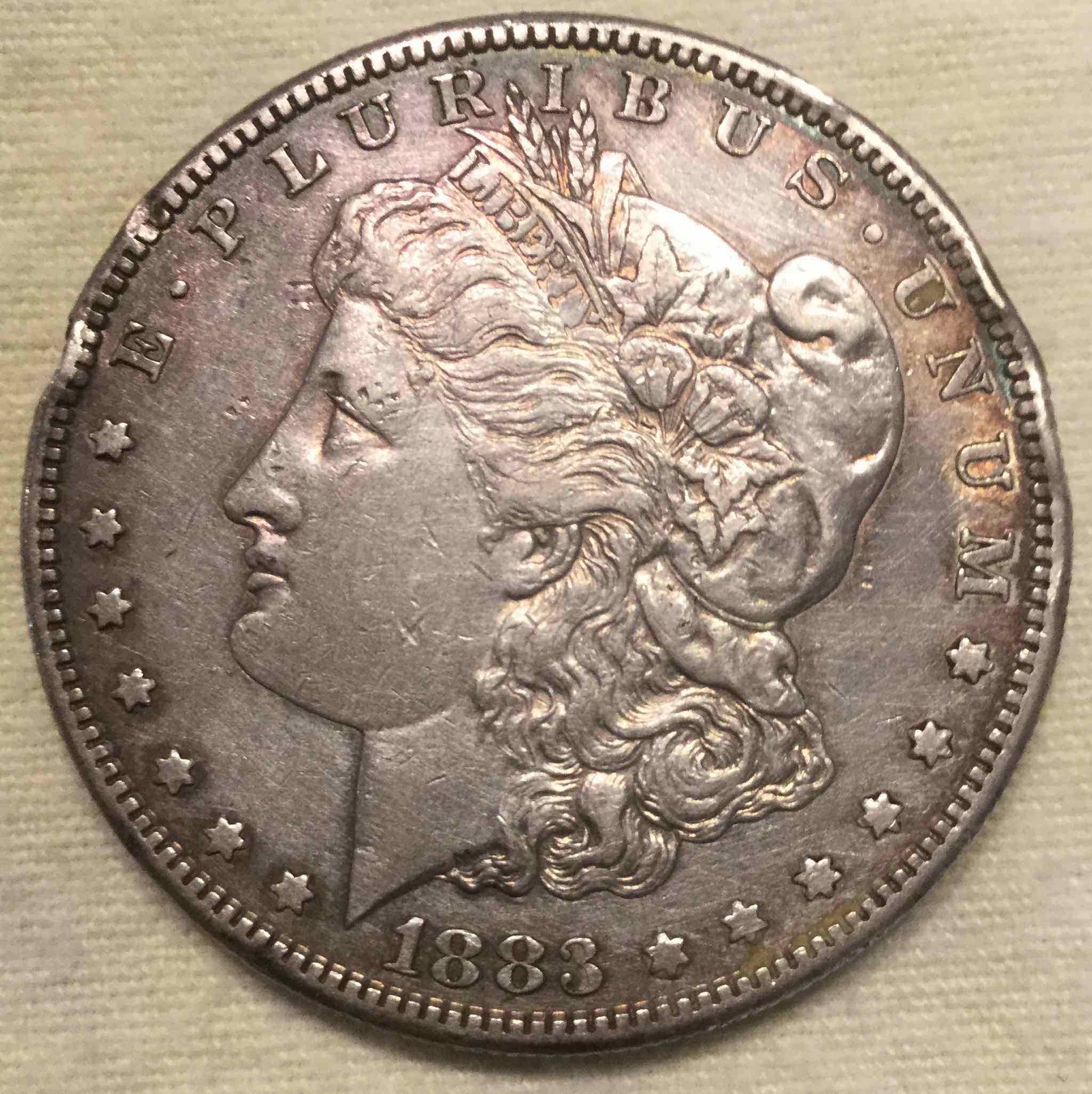 Three-Morgan-Dollars:-Grading-For-Environmental-Damage-Vs-Bag-Damage?
