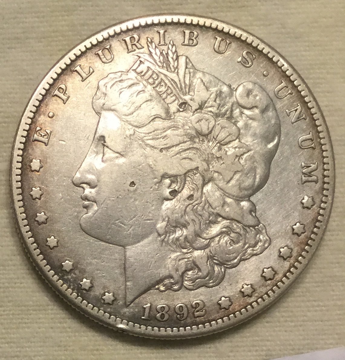 Three-Morgan-Dollars:-Grading-For-Environmental-Damage-Vs-Bag-Damage?