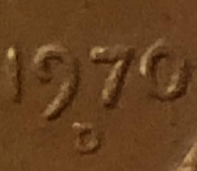 1970-D-Lincoln-Penny-With-Delicate-Thin-Date