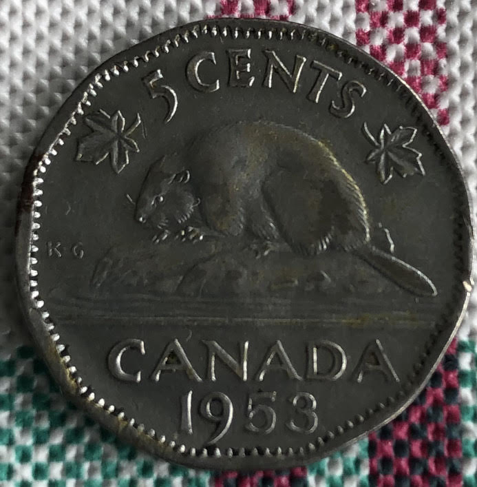 Oversized-1953-5-Cent-Coin