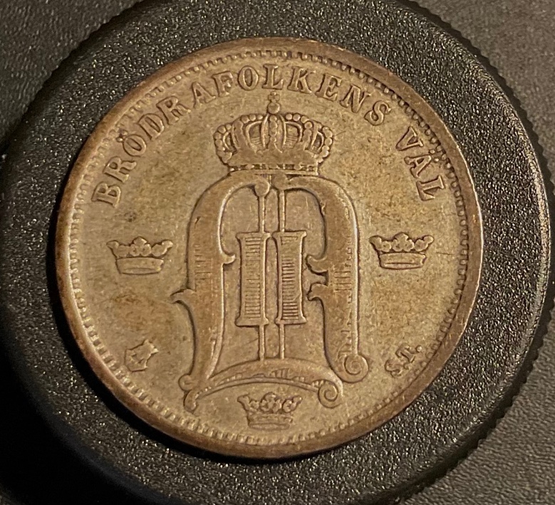 1875-Sweden-50-Ore-Small-Or-Large-Letters