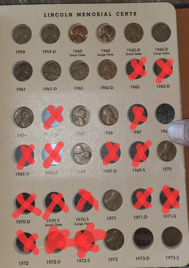 1909-S-And-Others-�-Lincoln-Cent-Collection