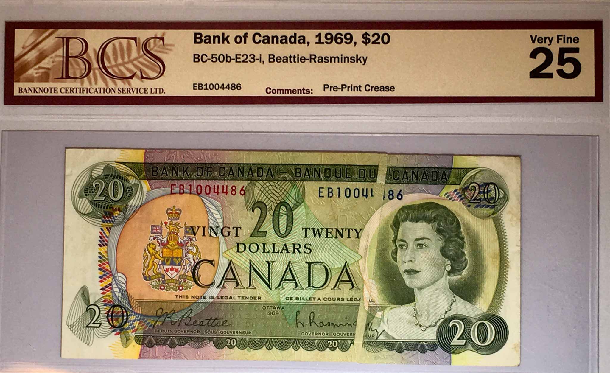 Pre-Print-Crease-On-A-1969-Twenty-Dollar-Note