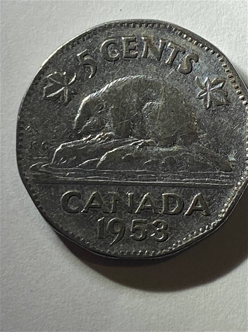 Help-Determine-1953-Canadian-Nickel-Rarity-Of-Possible-Mule
