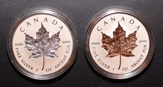 2019---40th-Anniversary-Of-Gold-Maple-Leaf---$20-1-Oz-Pure-Silver-Coin---CA