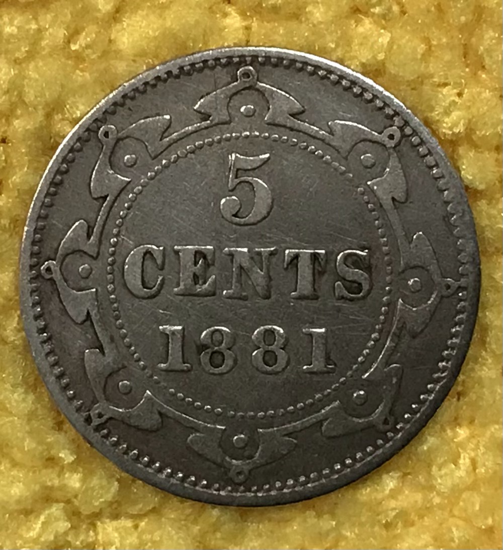 1881-Newfoundland-5-Cents