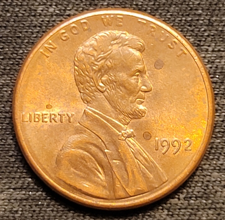 1992-P-Close-AM-Lincoln-Memorial-Cent