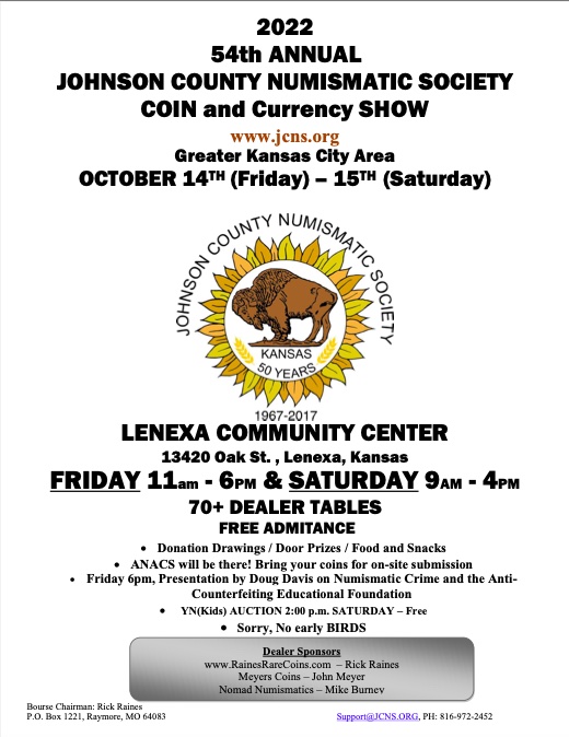 Jcns-54th-Annual-Show-In-Overland-Park-Kansas-Oct-15&16