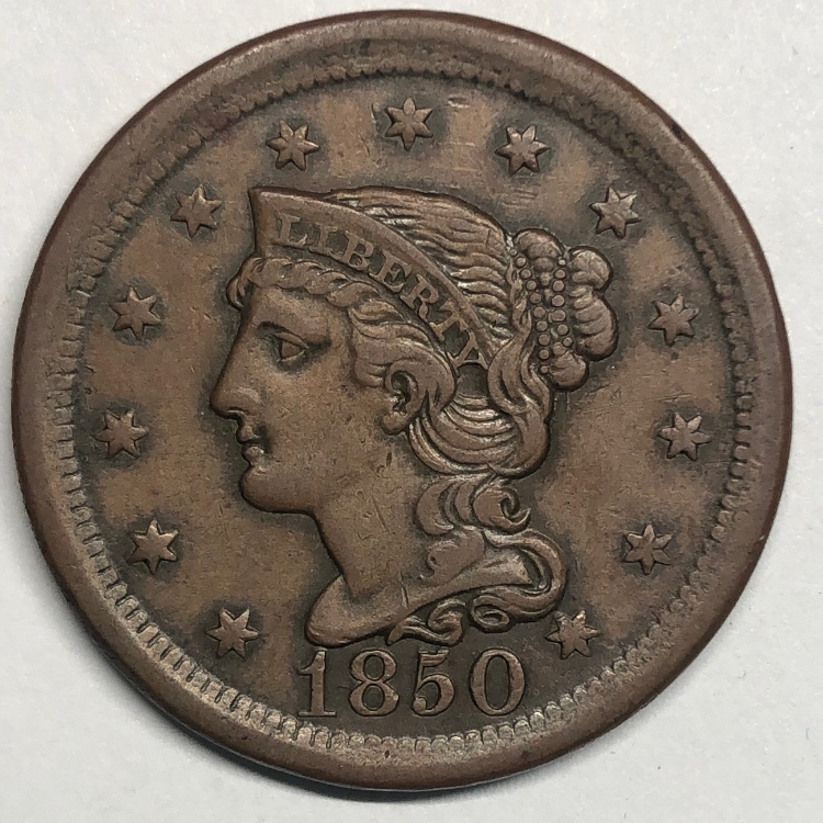 Buy-The-Holder-Not-The-Coin---My-1850-A-5-Large-Cent