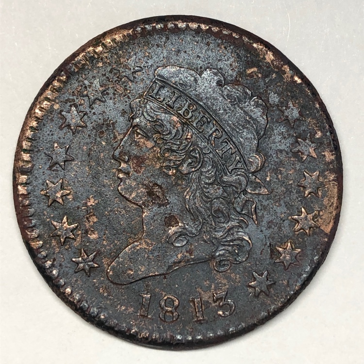 Cleaned-Coin---1813-S-293---Process-Pics