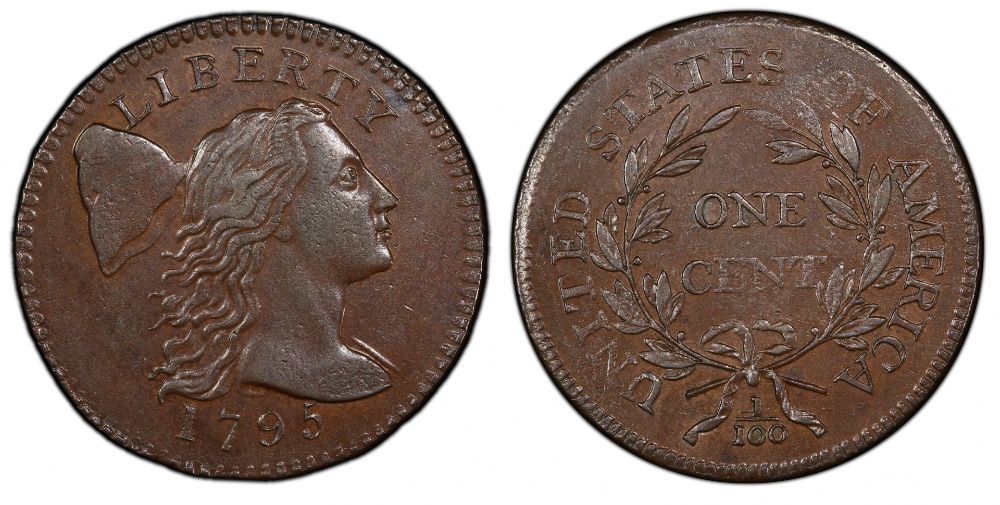 1795-Liberty-Cap-Large-Cent-With-Reeded-Edge