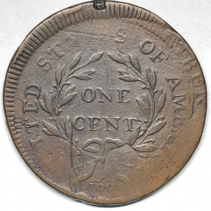 1797-S-121A-Reverse-Of-'95,-Plain-Edge,-Flip-Over-Double-Strike