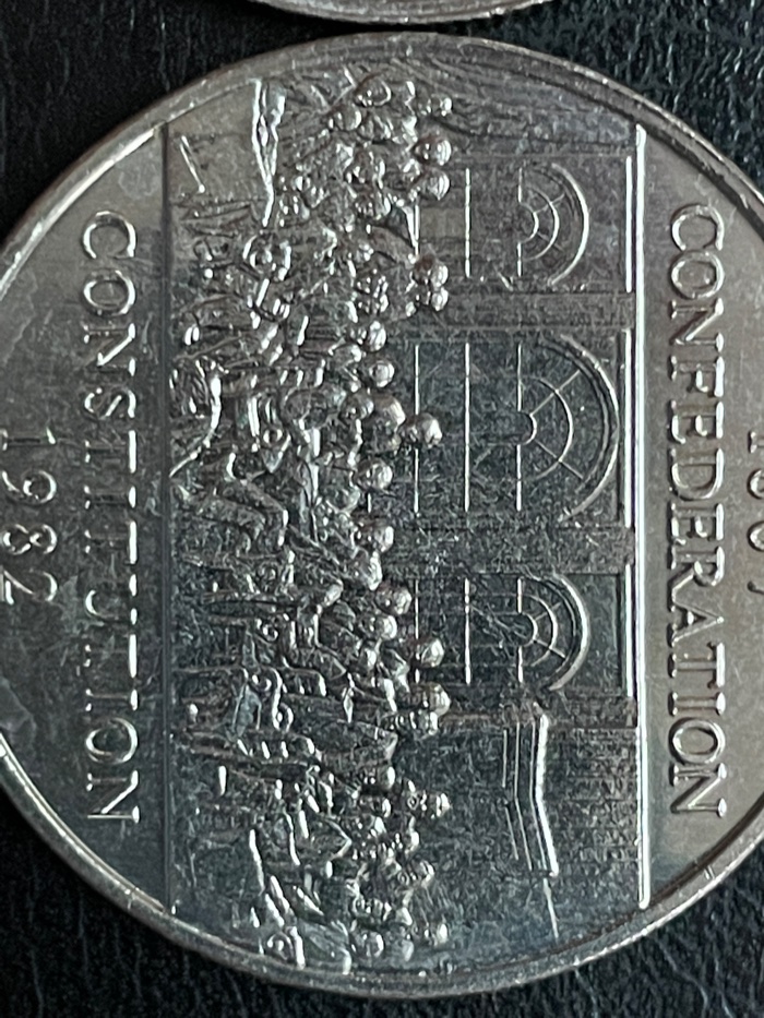 Odd-1982-Canadian-Confederation-Dollar-Coin