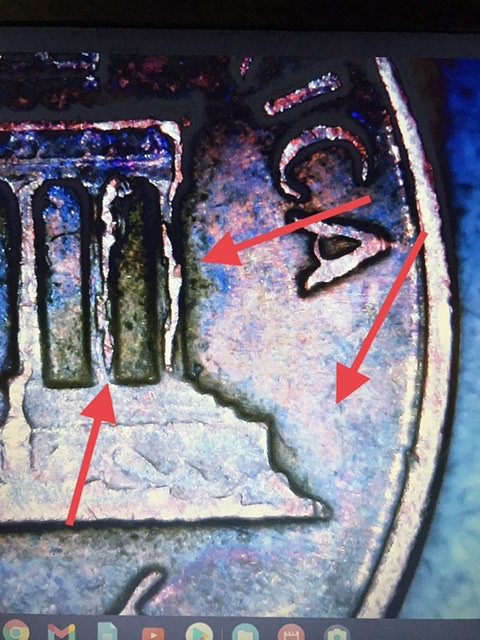 1971-D-Penny-Missing-FG---?-Doubling?-Cud-?-Off-Center-?
