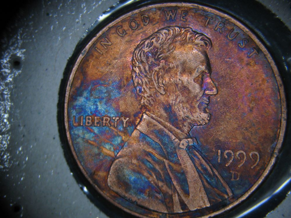 1999-D-1cent---Very-Nice-Bright-Blue-Color