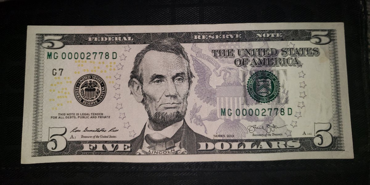 Is-S/N-00002778-Considered-Low-Enough-To-Hold-On-To?-$5-FRN
