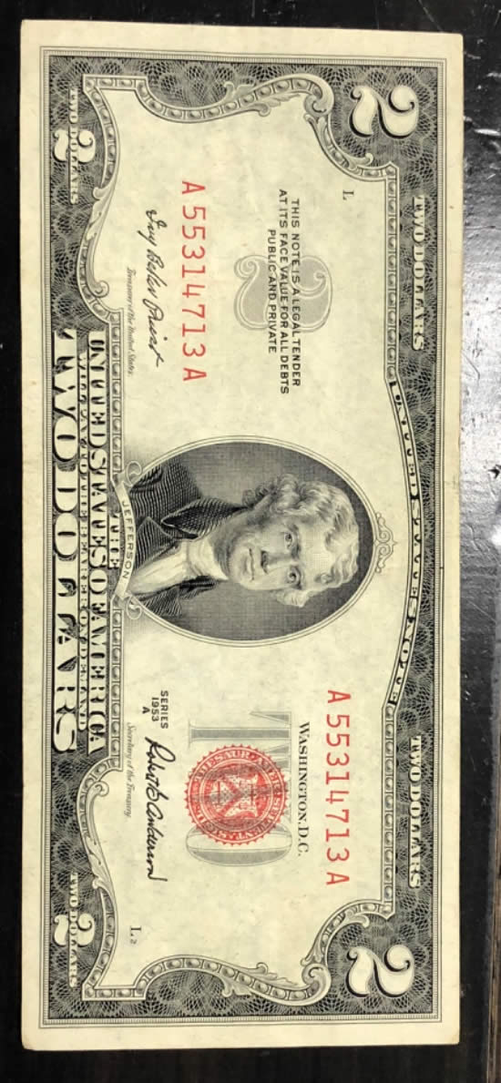 1953-Series-A-Two-Dollar-Bill.-Any-Worth?